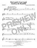 This Land Is Your Land/America, The Beautiful - Bb Trumpet 1