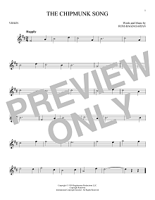 The Chipmunk Song 