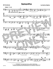 Samantha - 4th Trombone 