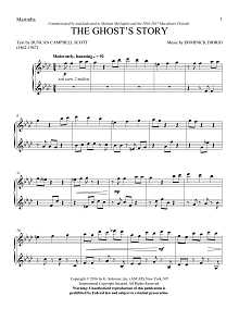The Ghost's Story - Marimba 