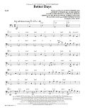 Better Days (arr. Mac Huff) - Bass