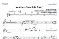 You Gave Your Life Away - Trumpet 1