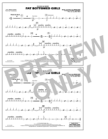 Fat Bottomed Girls - Aux Percussion 