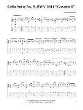 Cello Suite No. 5, BWV 1011 "Gavotte I"