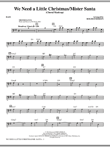 We Need a Little Christmas / Mister Santa - Bass 