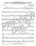 Tarzan Soundtrack Highlights (from Disney's Tarzan) (arr. Paul Murtha) - Bb Trumpet 2