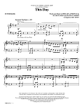 This Day (from Jingle Jangle) (arr. Mac Huff) - Synthesizer