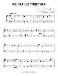 We Gather Together (arr. Phillip Keveren)