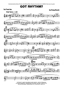Got Rhythm? - 2nd Bb Tenor Saxophone 