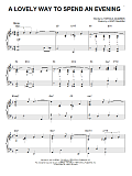 A Lovely Way To Spend An Evening (arr. Brent Edstrom)