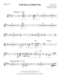 Well Done, Faithful One - Bb Trumpet 2,3