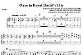 Once in Royal David's City - Harp