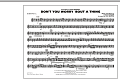 Don't You Worry 'Bout A Thing - Baritone T.C.