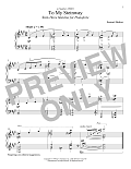 To My Steinway