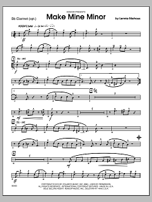 Make Mine Minor - Bb Clarinet 