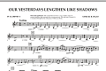 Our Yesterdays Lengthen Like Shadows - Bb Clarinet 3