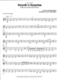 Haydn's Surprise (Theme from Symphony #94, 2nd Mvt.) - Violin 3 (Viola T.C.)