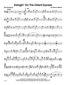 Swingin' On The Orient Express - 2nd Trombone 