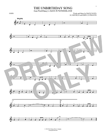 The Unbirthday Song (from Disney's Alice In Wonderland) 