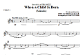 When A Child Is Born (Soleado) - Violin 1