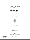 A Simple Song (from Mass) - Conductor Score (Full Score)