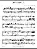 Allegro in G - Piano