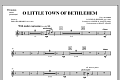 O Little Town Of Bethlehem (from A Symphony Of Carols) - Percussion
