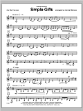 Simple Gifts - Clarinet 3