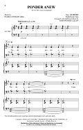 Ponder Anew (arr. John Purifoy)