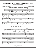Suite for Winds and Percussion - Bb Contra Bass Clarinet