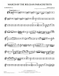 March Of The Belgian Parachutists - Euphonium TC