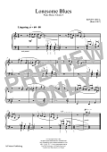 Lonesome Blues (From Piano Music Vol 3)