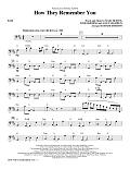 How They Remember You (arr. Roger Emerson) - Bass