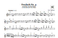Freylach No. 4 (A Tentzl Far Die Machantunim (A Little Dance For The In-Laws)) 