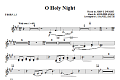 O Holy Night - F Horn 2,3