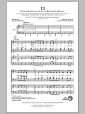 13 (Choral Highlights From The Broadway Musical) (arr. Roger Emerson) - Drums