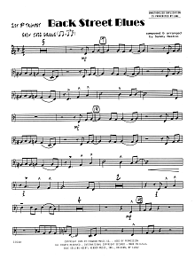 Back Street Blues - 1st Bb Trumpet 