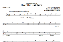 Over The Rainbow - Double Bass 