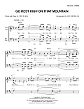 Go Rest High on That Mountain (arr. Jon Nicholas)