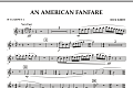 An American Fanfare - Bb Clarinet 2