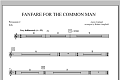 Fanfare For The Common Man - Percussion 2