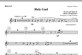 Holy God - F Horn