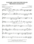 Fanfare and Concertato on "Blessed Assurance" (arr. Brad Nix & Jon Paige) - Bb Trumpet 1