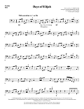 Days of Elijah (arr. David Angerman) - Fretless Bass
