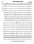 Five Star Funk - Full Score