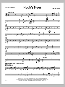 Hugh's Blues - Horn in F 