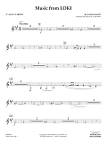 Music from "Loki" (arr. Michael Brown) - Eb Alto Clarinet