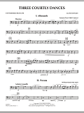 Three Courtly Dances - Convertible Bass Line