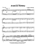 Andover Holiday - Piano Accompaniment