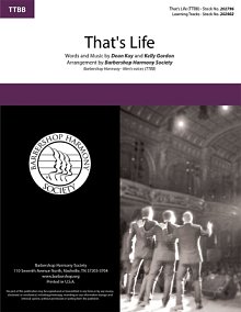 That's Life (arr. Barbershop Harmony Society) 